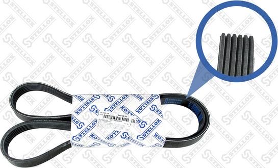 Stellox 06-01435-SX - Courroie trapézoïdale à nervures droxauto.com