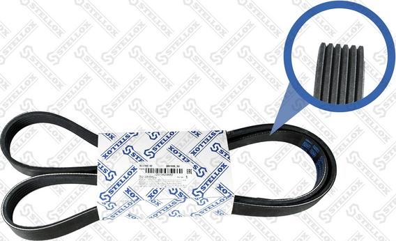 Stellox 06-01635-SX - Courroie trapézoïdale à nervures droxauto.com