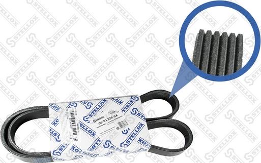 Stellox 06-01225-SX - Courroie trapézoïdale à nervures droxauto.com
