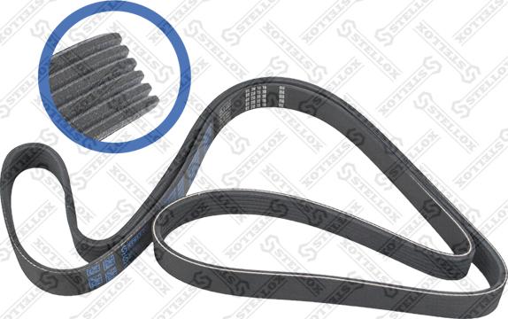 Stellox 06-01733-SX - Courroie trapézoïdale à nervures droxauto.com