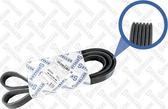 Stellox 06-02130-SX - Courroie trapézoïdale à nervures droxauto.com