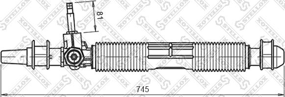 Stellox 00-35020-SX - Crémaillière de direction droxauto.com