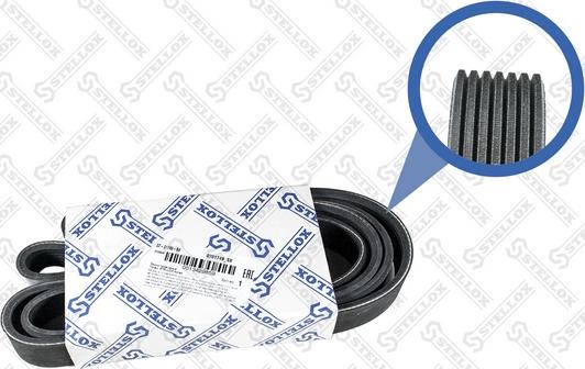 Stellox 07-01749-SX - Courroie trapézoïdale à nervures droxauto.com