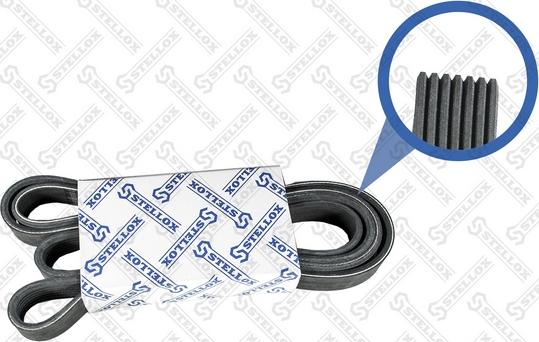 Stellox 07-02120-SX - Courroie trapézoïdale à nervures droxauto.com
