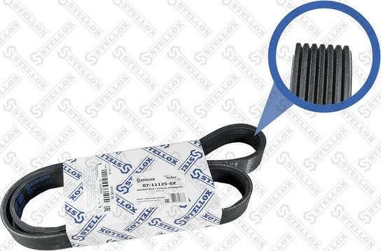 Stellox 07-11125-SX - Courroie trapézoïdale à nervures droxauto.com