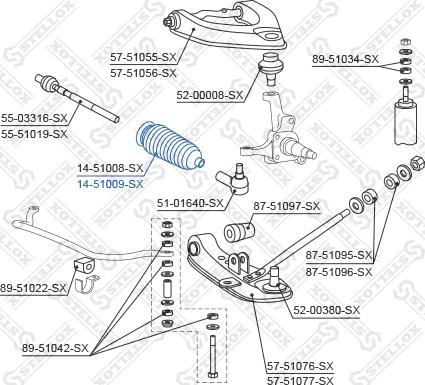 Stellox 14-51009-SX - Joint-soufflet, direction droxauto.com