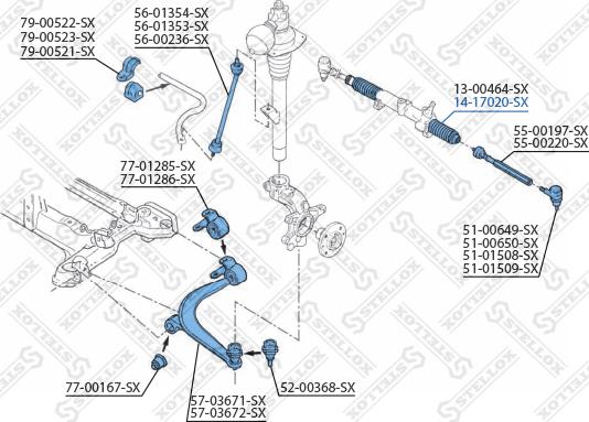 Stellox 14-17020-SX - Joint-soufflet, direction droxauto.com