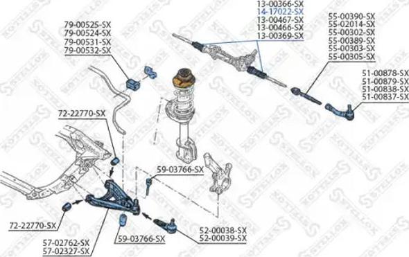 Stellox 14-17022-SX - Joint-soufflet, direction droxauto.com