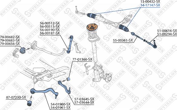 Stellox 14-17147-SX - Joint-soufflet, direction droxauto.com