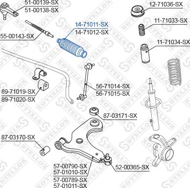 Stellox 14-71011-SX - Joint-soufflet, direction droxauto.com