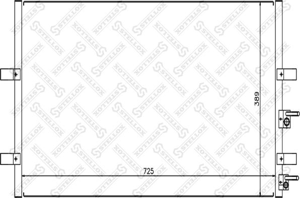 Stellox 10-45563-SX - Condensateur, climatisation droxauto.com