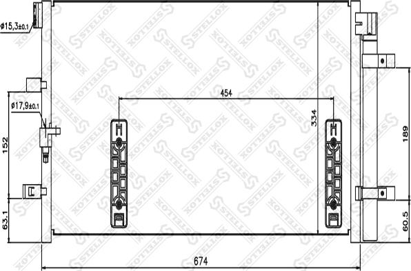Stellox 10-45181-SX - Condensateur, climatisation droxauto.com