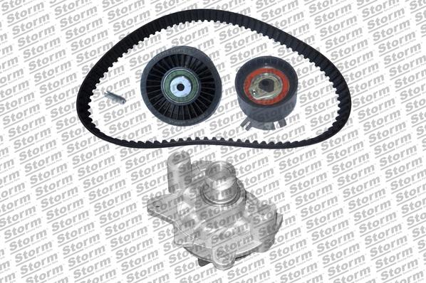 Storm 904462KP - Pompe à eau + kit de courroie de distribution droxauto.com