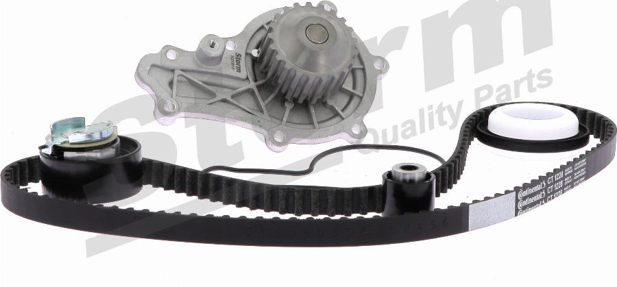 Storm 5550003KP - Pompe à eau + kit de courroie de distribution droxauto.com