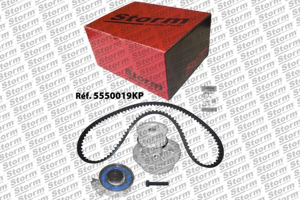 Storm 5550019KP - Pompe à eau + kit de courroie de distribution droxauto.com