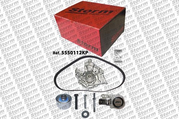 Storm 5550112KP - Pompe à eau + kit de courroie de distribution droxauto.com