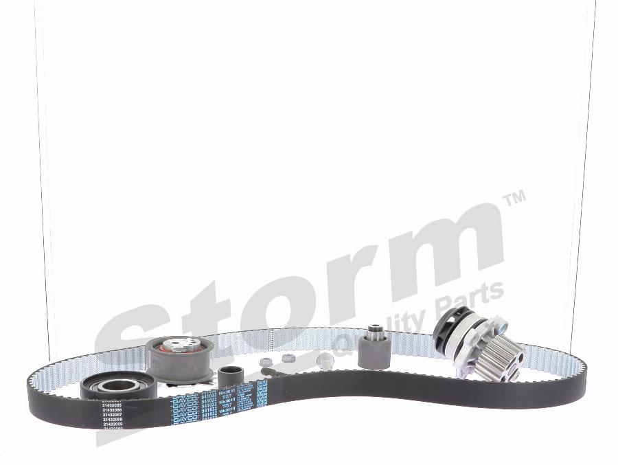 Storm 5550791KP - Pompe à eau + kit de courroie de distribution droxauto.com