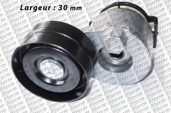 Storm 87229 - Poulie renvoi / transmission, courroie trapézoïdale à nervures droxauto.com
