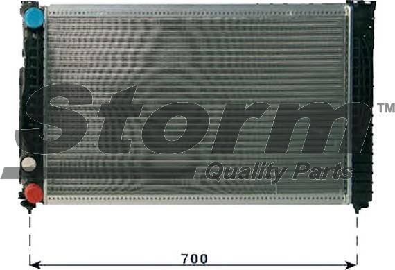 Storm F4206 - Poulie, vilebrequin droxauto.com
