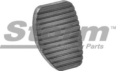 Storm F0920 - Revêtement de pédale, pédale d'embrayage droxauto.com