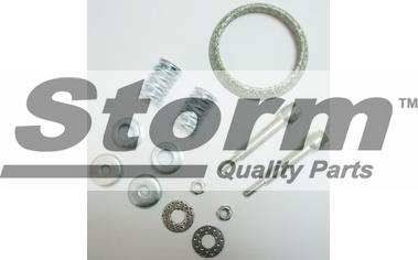 Storm F1676 - Kit d'assemblage, tuyau d'échappement droxauto.com