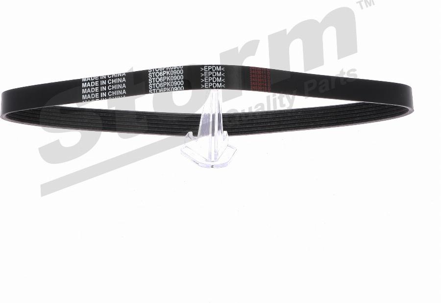 Storm STO6PK0900 - Courroie trapézoïdale à nervures droxauto.com