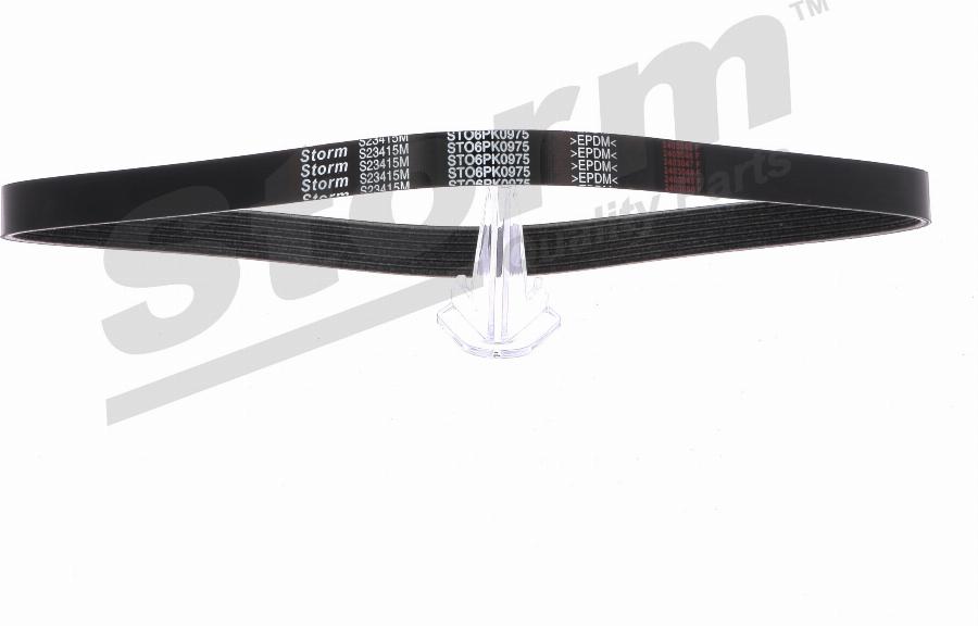 Storm STO6PK0975 - Courroie trapézoïdale à nervures droxauto.com