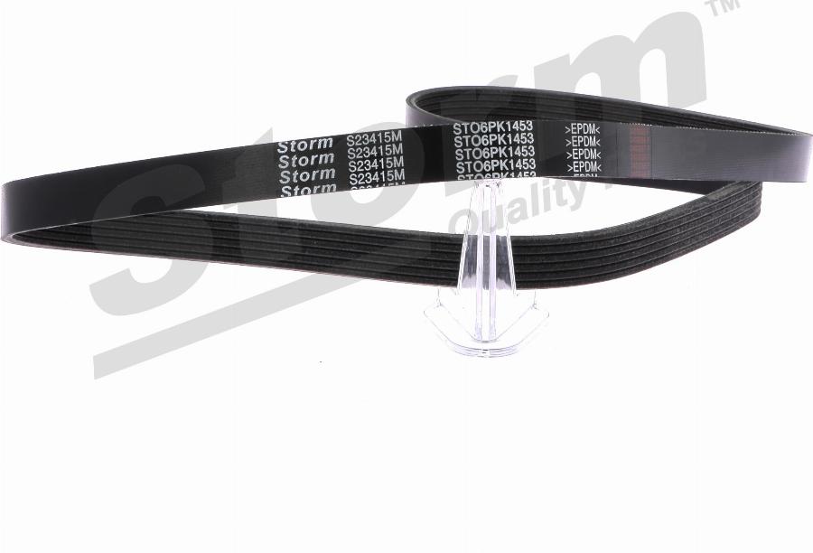 Storm STO6PK1453 - Courroie trapézoïdale à nervures droxauto.com