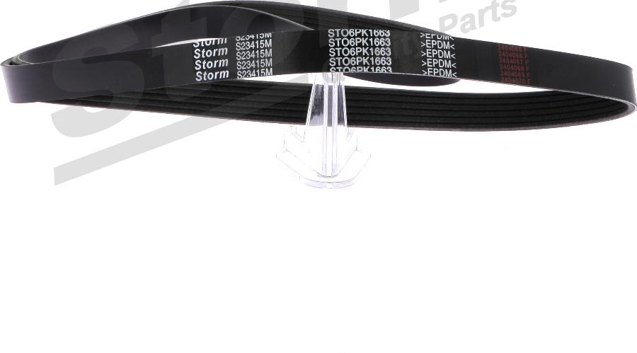 Storm STO6PK1663 - Courroie trapézoïdale à nervures droxauto.com