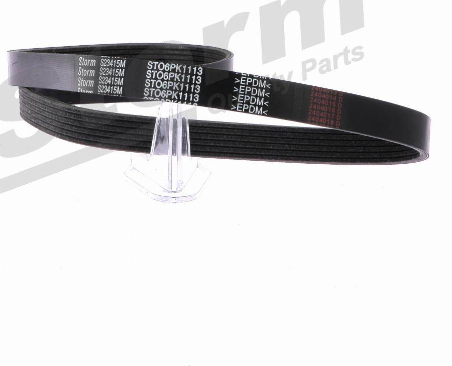 Storm STO6PK1113 - Courroie trapézoïdale à nervures droxauto.com