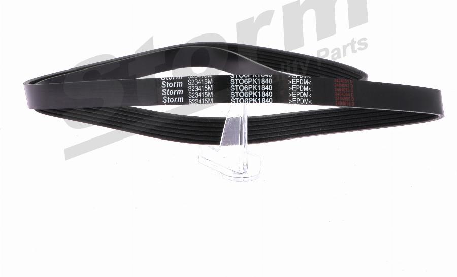 Storm STO6PK1840 - Courroie trapézoïdale à nervures droxauto.com