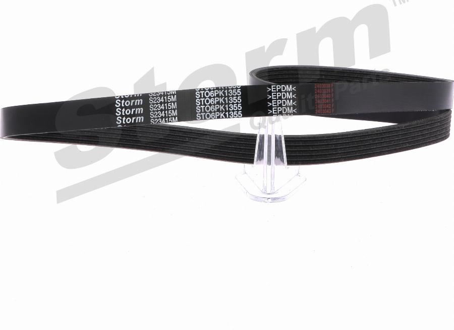 Storm STO6PK1355 - Courroie trapézoïdale à nervures droxauto.com