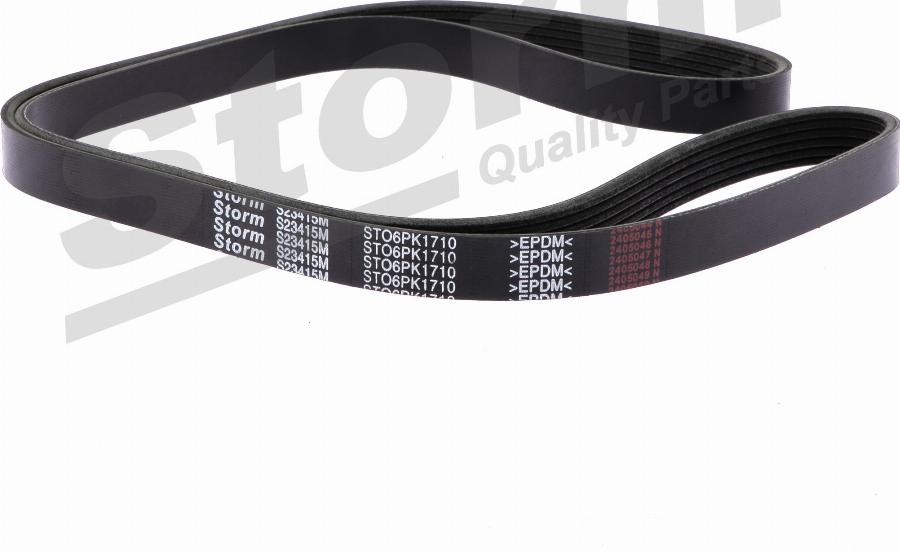 Storm STO6PK1710 - Courroie trapézoïdale à nervures droxauto.com