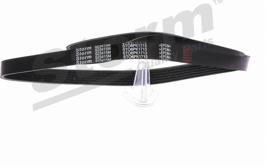 Storm STO6PK1713 - Courroie trapézoïdale à nervures droxauto.com