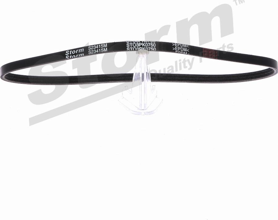 Storm STO3PK0750 - Courroie trapézoïdale à nervures droxauto.com
