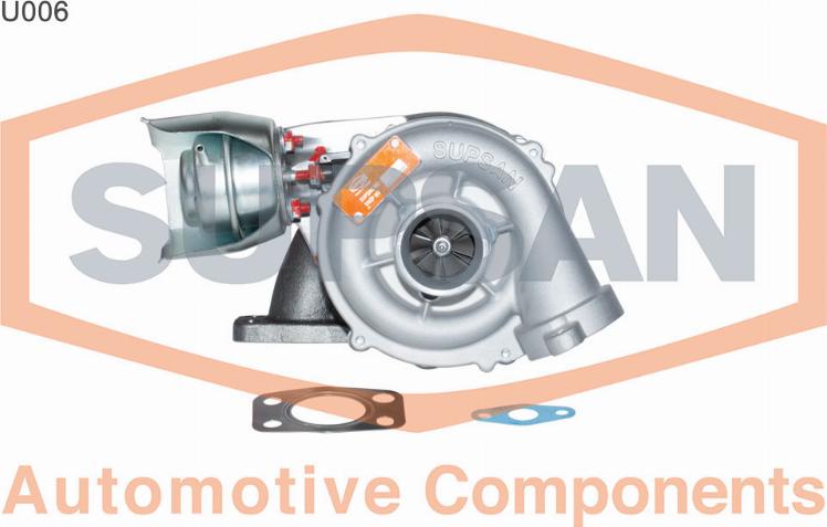 SUPSAN U006 - Turbocompresseur, suralimentation droxauto.com