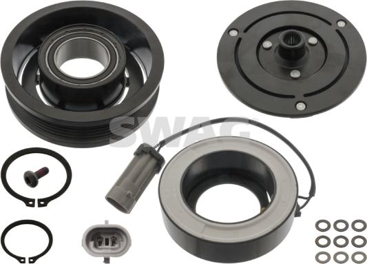 Swag 40 94 7834 - Embrayage magnétique, pour compresseurs de climatisation droxauto.com