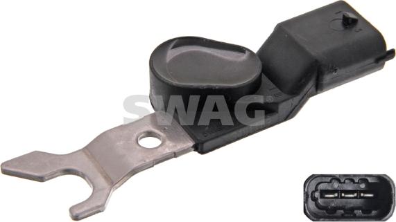 Swag 40 93 7523 - Capteur, position d'arbre à cames droxauto.com
