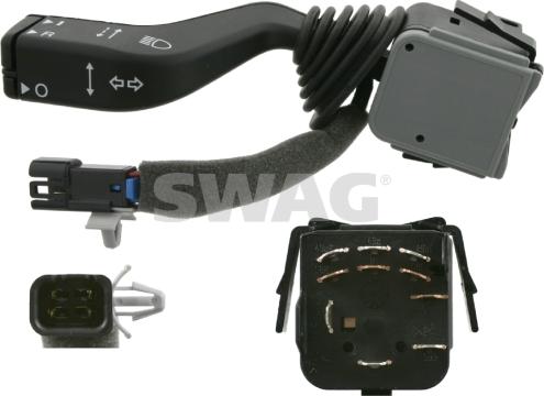 Swag 40 92 7941 - Commutateur de colonne de direction droxauto.com