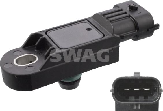 Swag 60 10 3603 - Capteur, pression de suralimentation droxauto.com