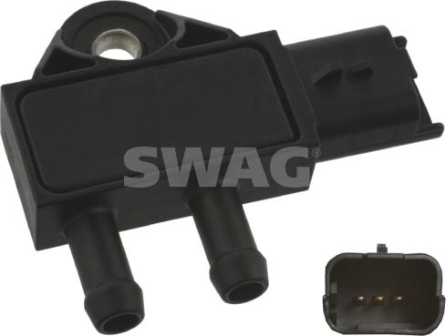 Swag 62 93 7120 - Capteur, pression des gaz échappement droxauto.com
