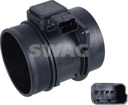 Swag 62 93 7288 - Débitmètre de masse d'air droxauto.com