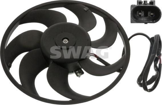 Swag 10 94 7337 - Ventilateur, condenseur de climatisation droxauto.com