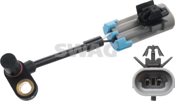 Swag 89 10 6652 - Capteur, vitesse de roue droxauto.com