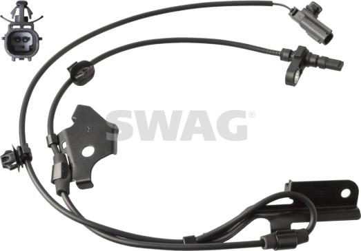 Swag 81 10 6715 - Capteur, vitesse de roue droxauto.com