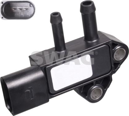 Swag 83 10 1105 - Capteur, pression des gaz échappement droxauto.com