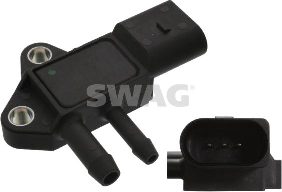 Swag 30 94 4748 - Capteur, pression des gaz échappement droxauto.com