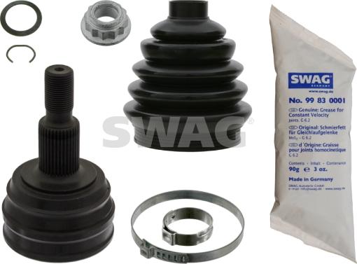 Swag 30 93 3252 - Jeu de joints, arbre de transmission droxauto.com