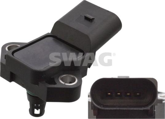 Swag 30 10 5744 - Capteur, pression de suralimentation droxauto.com