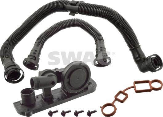 Swag 30 10 7194 - Kit de réparation, ventilation du carter-moteur droxauto.com